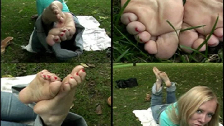 TJ's Foot Show On The Grass Pt. 2