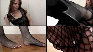 Jenna's Fishnet Stomp pt. 1