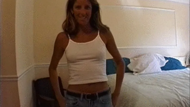 Bellybutton Focus Jeans Masturbation - Part 1 of 3