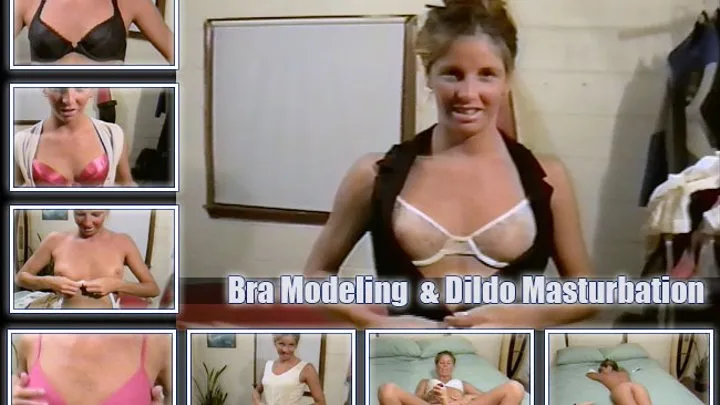 Bra Modeling Dildo Masturbation - Full Version