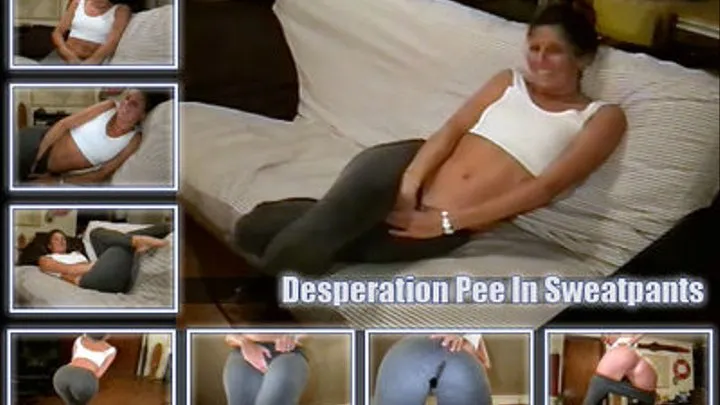 Desperation Pee in Skin Tight Stretch Pants - Full Version