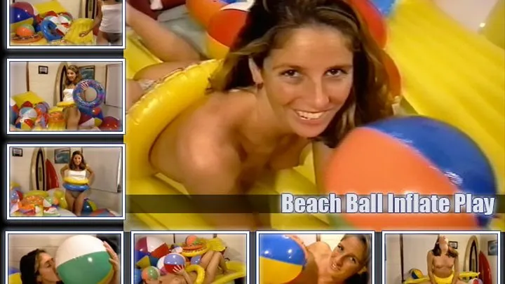 Beachballs Inflate Play