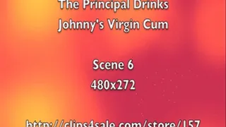 The Principal Drinks Virgin Johnny's Cum Scene 6 640 x 360