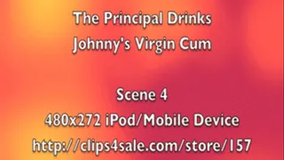 The Principal Drinks Virgin Johnny's Cum Scene 4 x272
