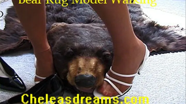 Bear Rug Walking Foot Model 3