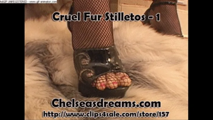 Cruel Fur Stilettos - Scene 1