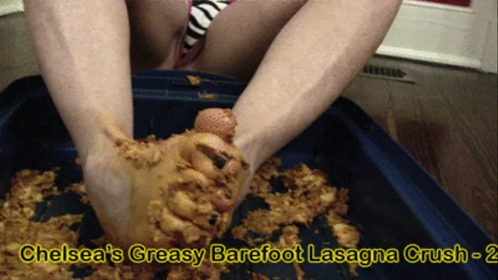 Chelsea's Barefoot Lasagna Crush - Scene 2