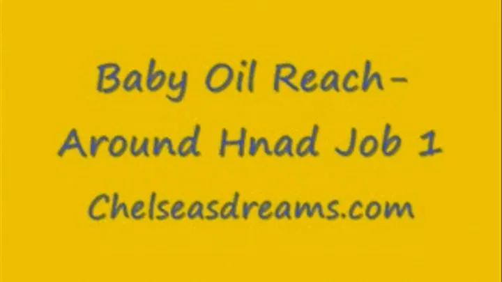 Baby Oil Reach-Around Hand Job Scene 1