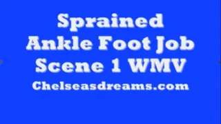 Sprained Ankle Foot Job Scene 1