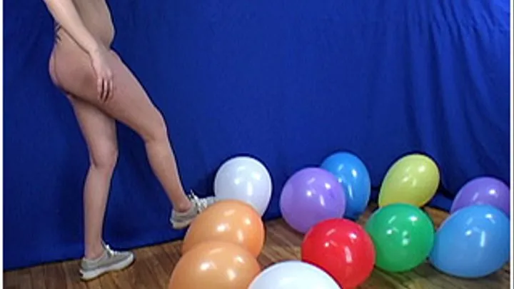 Popping Balloons Wearing KEDS