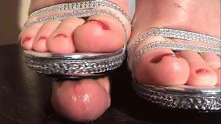 SILVER SANDALS