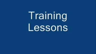 Training Lessons Clip #2