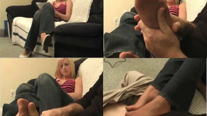 Zara Footjob/Blowjob Clip #1 of 5