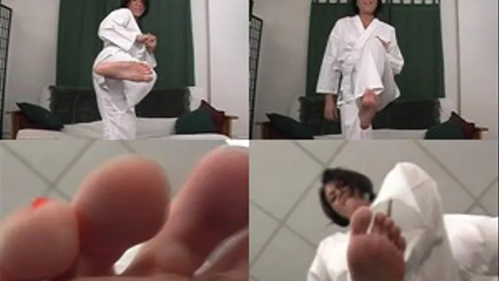 Tonya's Karate Feet Combo (Big Screen)