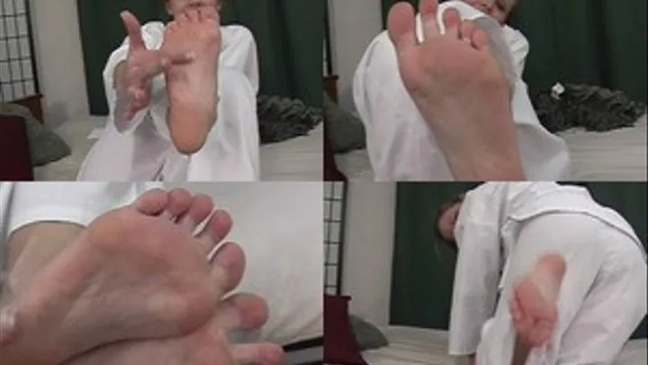 Summer's Karate Feet Tease