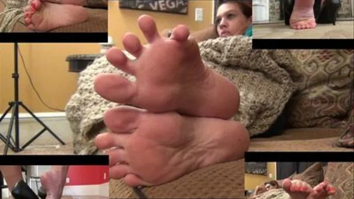 Mika Dips And Flexes Sore Naked Soles