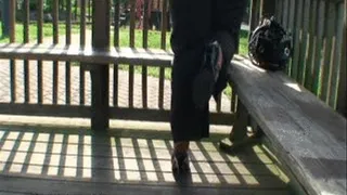 Jayne Slightly Dirty Soles at the Park