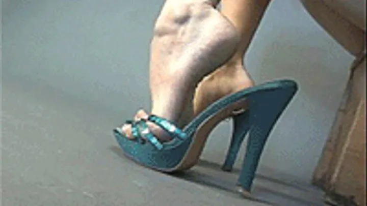 Orias Green Heels