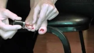 Red Toes Self Pedicure