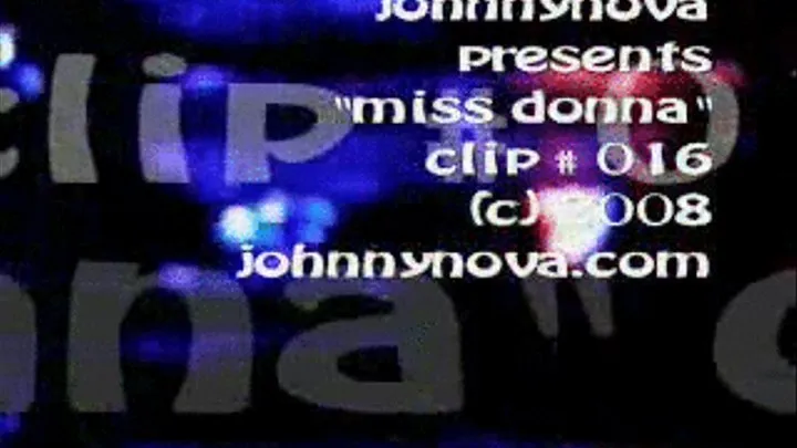 miss donna clip # 016