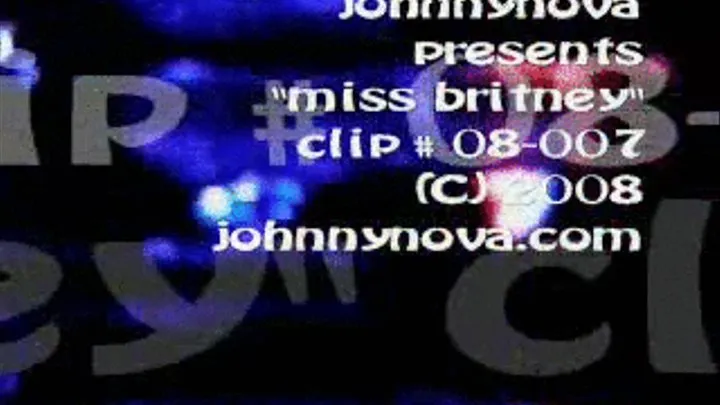 miss britney clip # 08-007