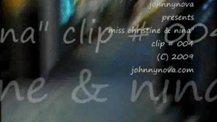 miss christine & nina clip # 09-004