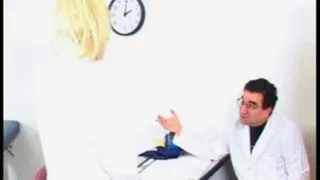 Nurse gets spanked by doctor