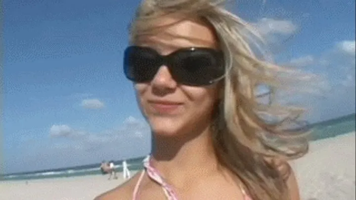 Two Blondes From The Beach Take It Inside To Please Their Men - part 2