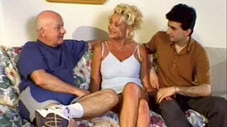 Sexy Amateur Granny Have Sex With 2 Guys - part 2