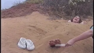 Tickle Buffet~Clip 4 -BURIED IN SAND!!
