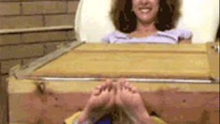 RENEE'S BAREFOOT TICKLING!!