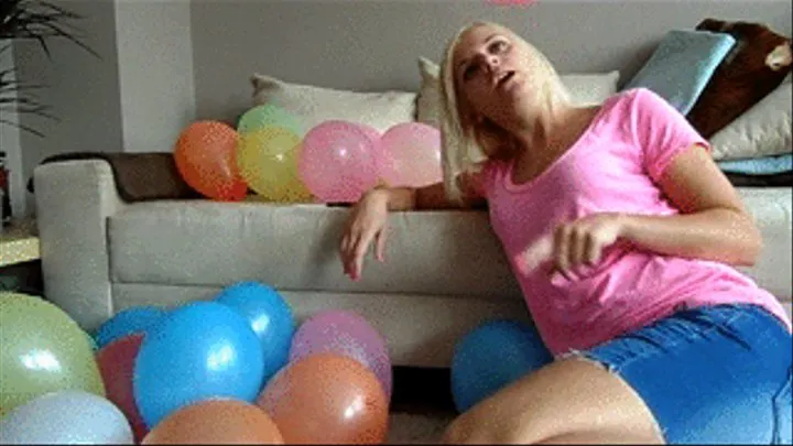 Paula Deflates Balloons