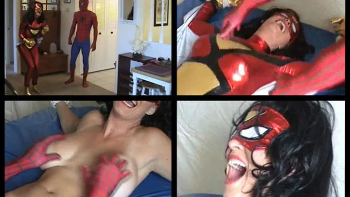 Spider-guy vs Spider-chick - Extended Video