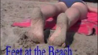 Julia - Feet at the beach