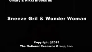 Sneeze Girl vs Wonder Woman