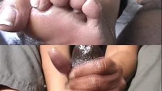 Raven's Hot Handjob Footjob - The Full Video (27 mins)