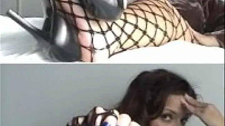 Raven's Fishnet Stockings - Part 1