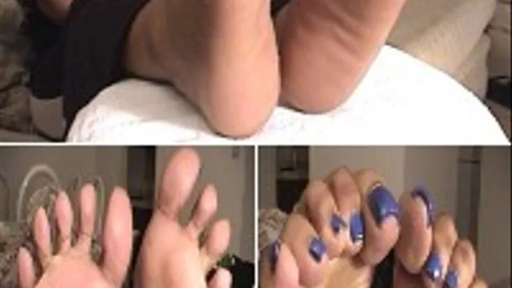 Natalya's Big Meaty Soles - Part 1