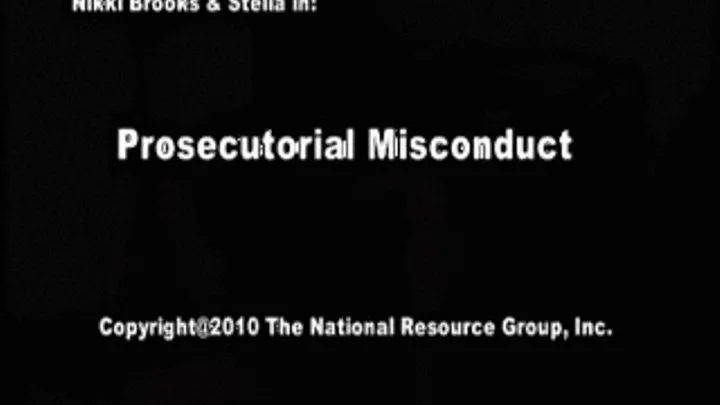 Prosecutorial Misconduct