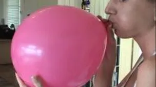 Birthday Balloon Blowing! (Part 2)