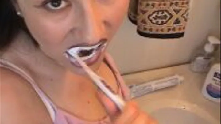 Toothbrushing Russian Princess!