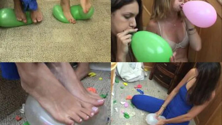 Balloon Fun With Kristyn and Shannon! (Full Version)