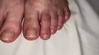 NATURAL TOES TEASE VIDEO