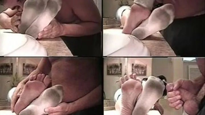 Sock & Sole Cumshot