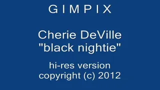 CHERIE LLC black nightie UPDATED