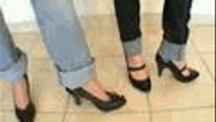 Miss Avila and her step-sister Miss brutal high heels trample, (HARD VIDEO)