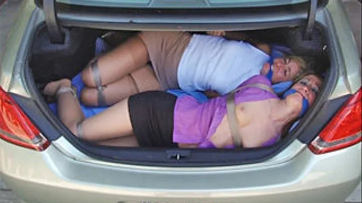 Car-Trunk Captives Constance and Dakkota Grey