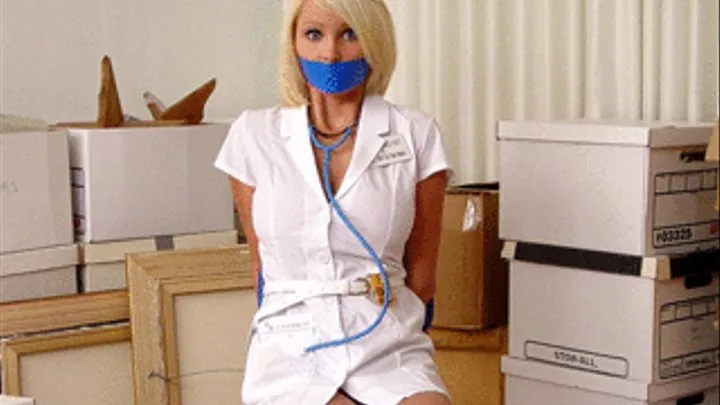 Busty Nurse Taped Up - Hanna Hilton - Slideshow