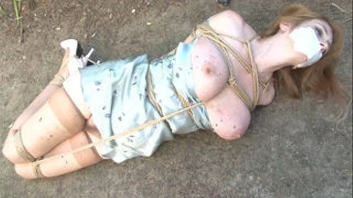 Hogtied in Slip in the Dirt - Lorelei