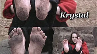 Krystal's Dirty Feet